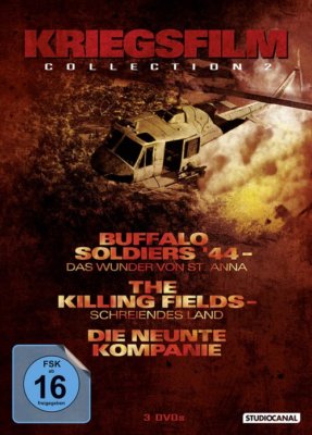 Buffalo Soldiers '44 + The Killing Fields + Die Neunte Kompanie - 3 DVD Box