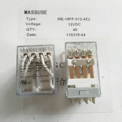 2PCS MASSUSE ME18FF0124Z2 Power Relay 12VDC 14Pin eBay