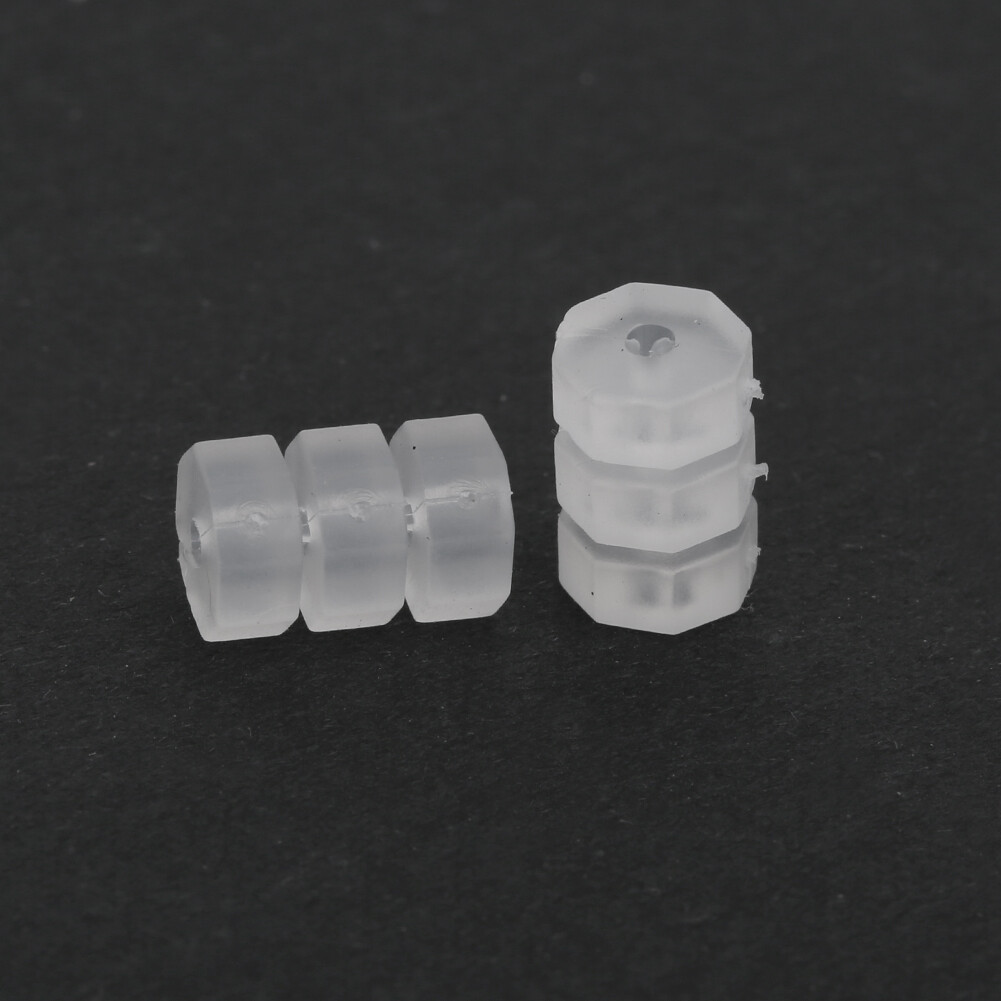 60 Pcs Road Bike Mountain Bicycle Antiscratch O Ring Brake Cable Donut