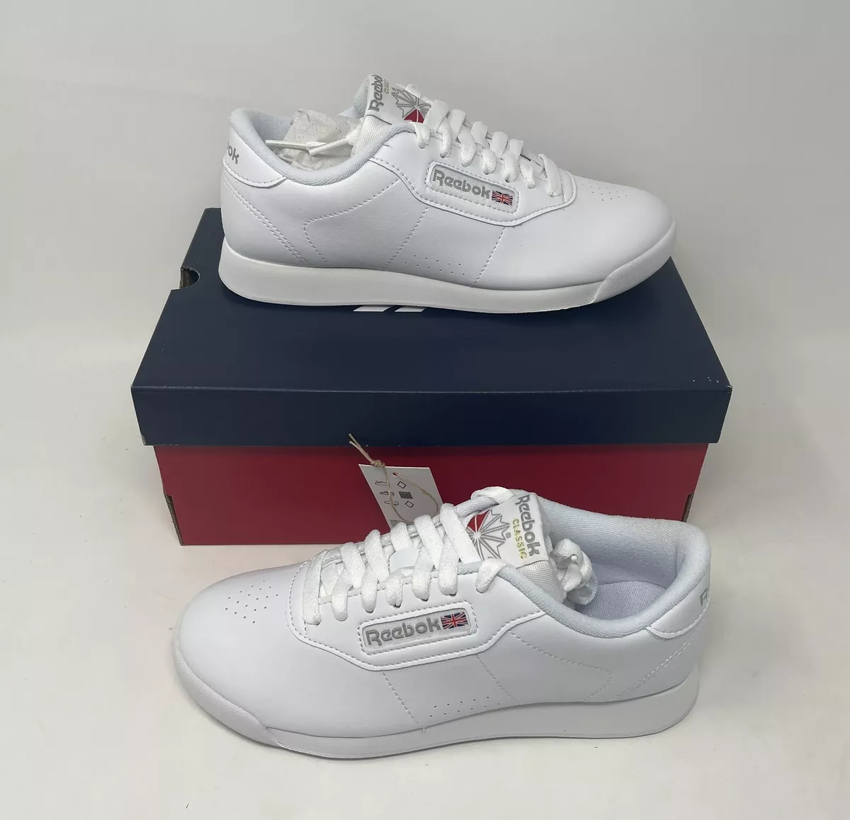 Tenis Reebok Princess Clasicos Blanco Original Para Mujer