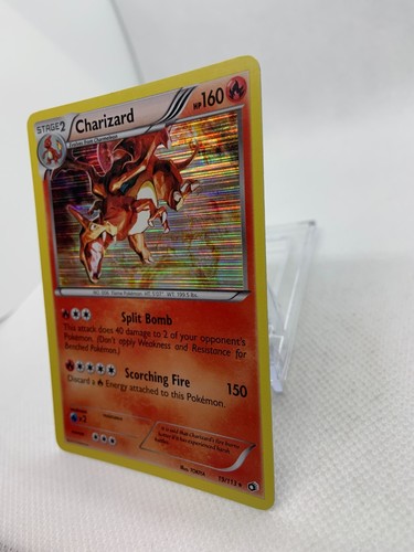 Charizard Legendary Treasures 19/113 Holo Rare Pokémon TCG - Picture 8 of 12