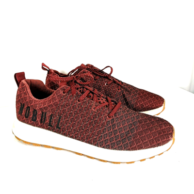 NOBULL Shoe Men 11 Women 12.5 SNEAKERS Prism Trainer Maroon 