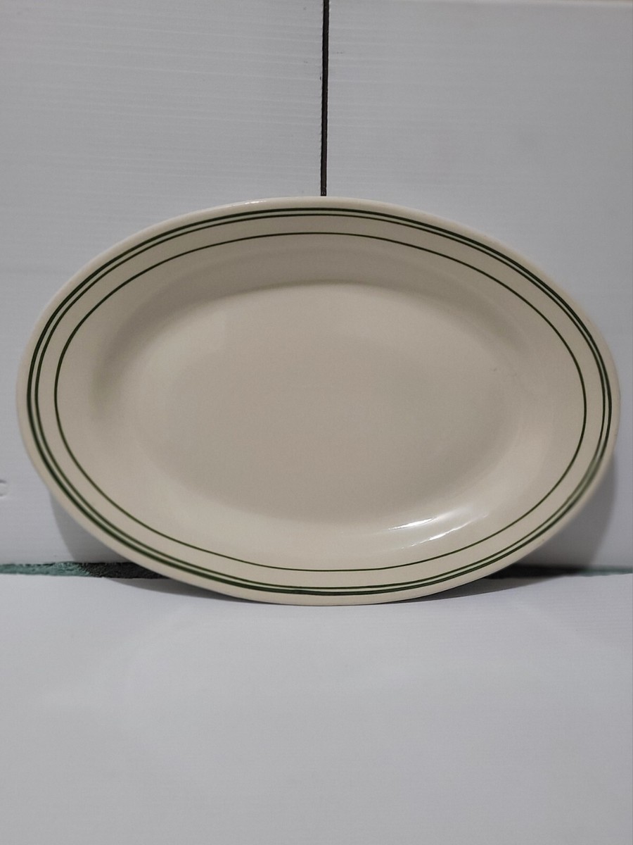 Since 1847 World Ultima China VIC-19 7 American Ivory Oval Plate W