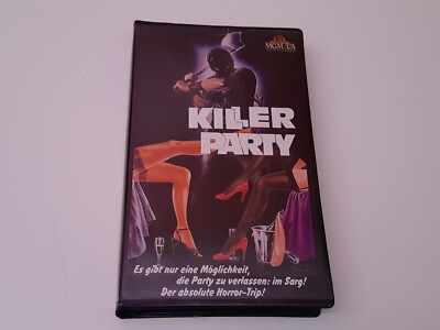 Killer Party 1986 Uncut VHS German PAL Video William Fruet Martin Hewitt