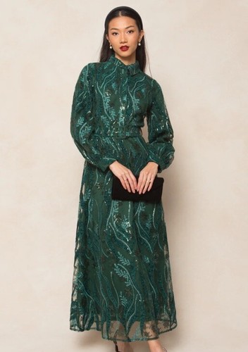 CLOVER DRESS IN EMERALD By Ivy City Co. Size 18w NWT Holiday Christmas $178