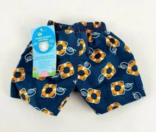 i play Boys Raft Blue Built-in Reusable Absorbent Swim Diaper 12 Months NEW