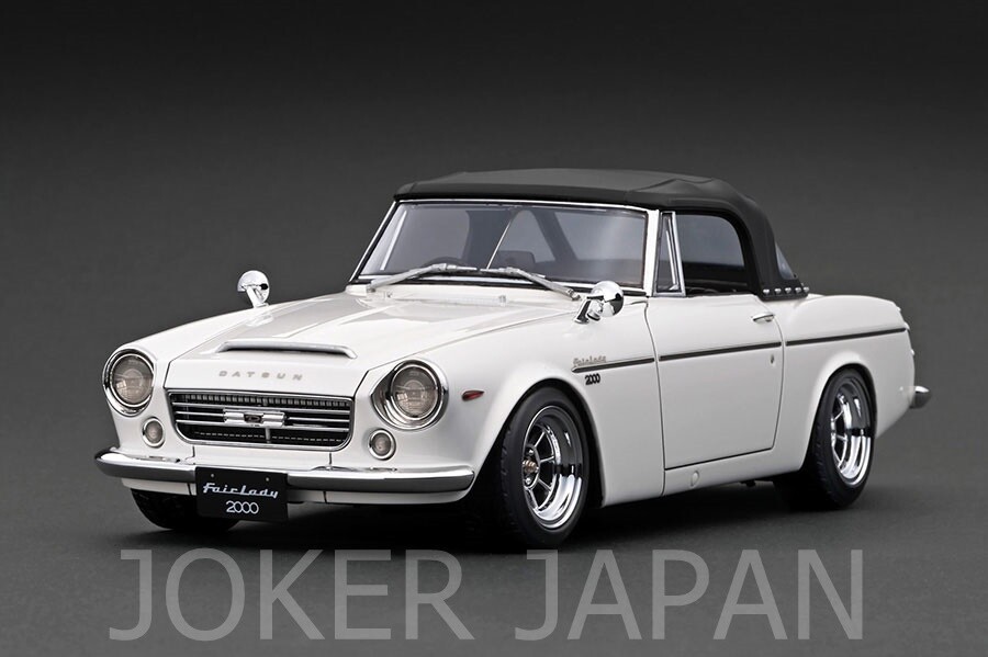 ミニカー IG2714 1/18 DATSUN Fairlady 2000 Ignition Model IG2713 1/18 DATSUN Fairlady 2000 (SR311) White JDM