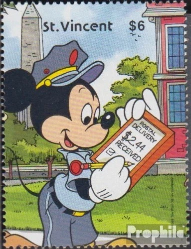 st. vincent 1156 (complète edition) neuf avec gomme originale 1989 walt-disney-p - Photo 1/1