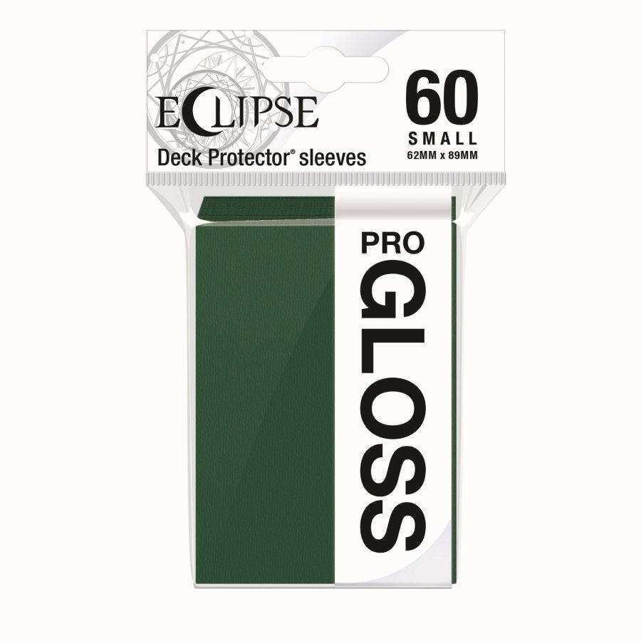Eclipse PRO Gloss Small Card Sleeves: Forest Green (60)