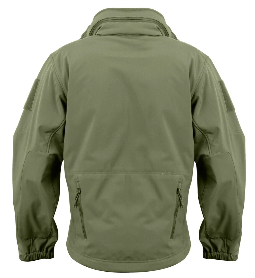 Rothco Special OPS Tactical Softshell Jacket - Olive Drab - Image 4 of 4