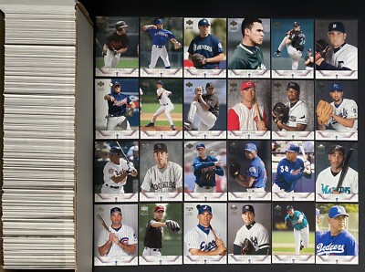 2002 Upper Deck - Baseball Cards - #1-250 - Complete Your Set - You U Pick
