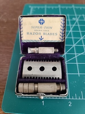 RARE Rob Middeldorf Solingen German Made Mini Shaving Kit w/  Razor Components
