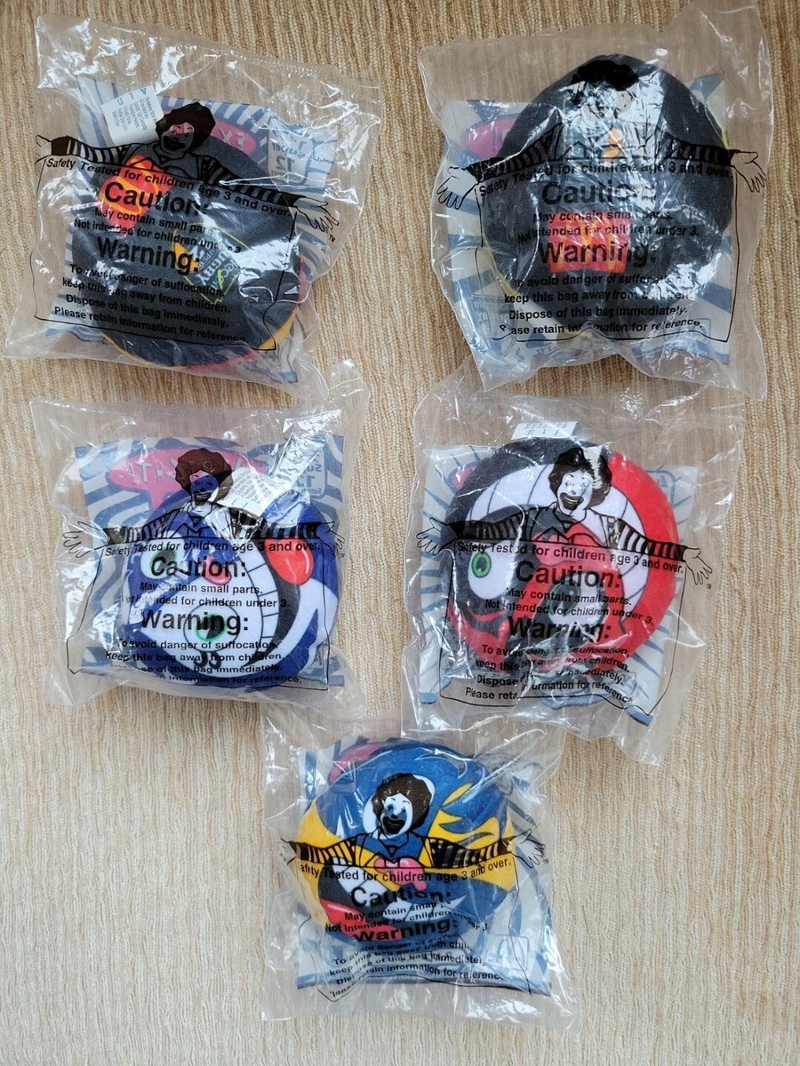 2000 McDonalds Happy Meal New Zealand Rugby Super Screamers