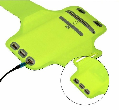 5" Reflective Water Resistant Sports Armband Phone/Key Holder - RED - UK STOCK! - Zdjęcie 7 z 7