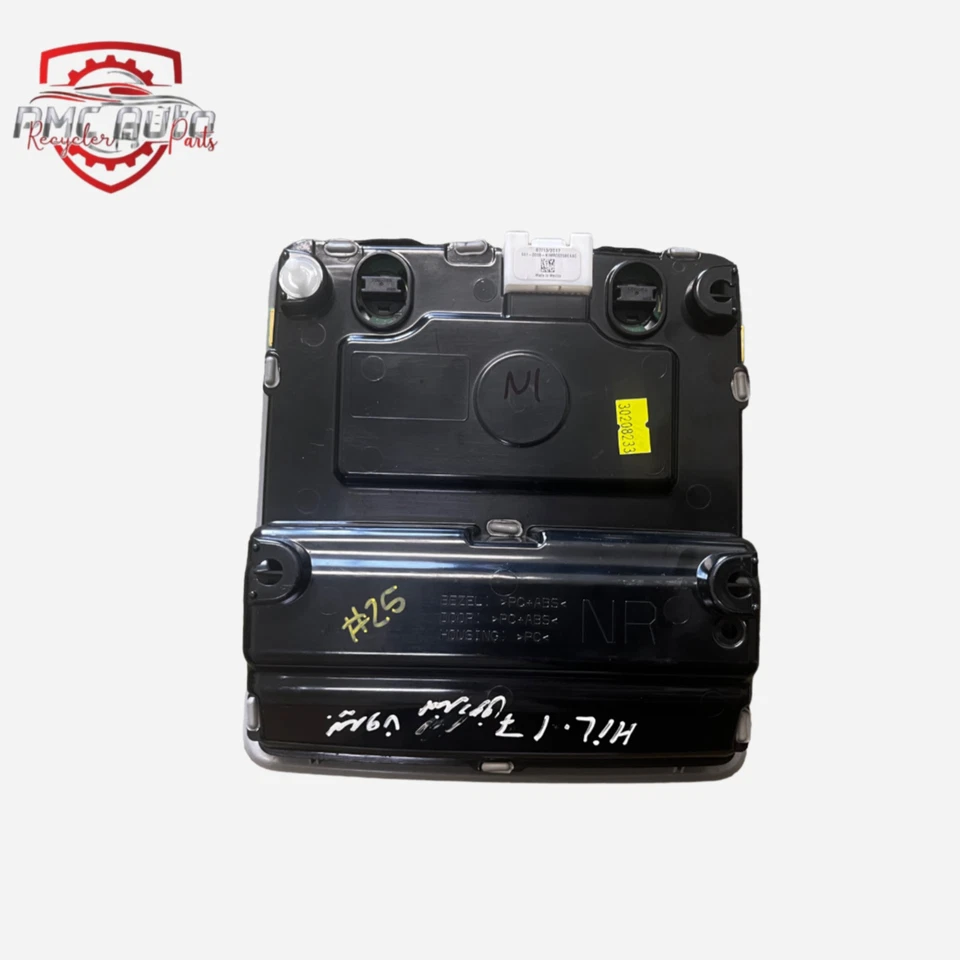 2014-2019 Toyota Highlander Overhead Ceiling Roof Console Gray OEM #25 Foto 3 de 4