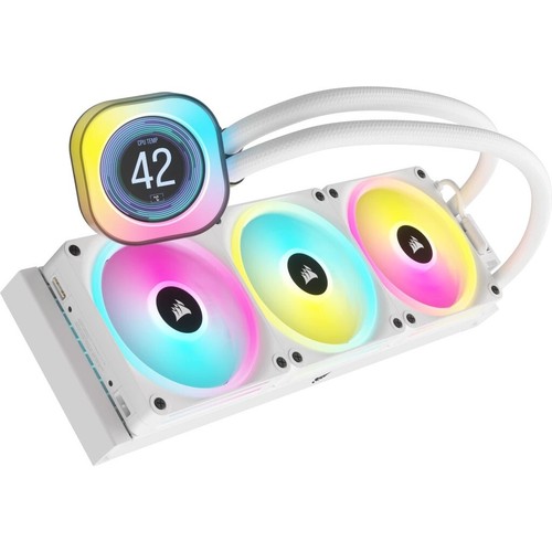 Chłodzenie wodne Corsair iCUE LINK H150i LCD RGB (CW-9061010-WW) - Zdjęcie 11 z 13