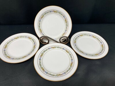 Noritake ''MACON'' Pattern #6717 ~ Set of 4 ~ Bread Plates ~ 6 3/4''