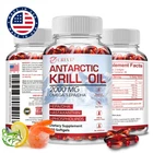 Antarctic Krill Oil -Omega 3 EPA, DHA, Astaxanthin- Joints & Heart Health