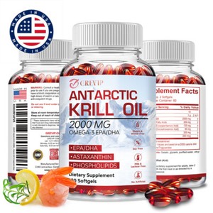 Antarctic Krill Oil - Oméga. 3 EPA, DHA, Astaxanthine- Joints & Santé cardiovasculaire