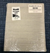 Professional Nail Files Double Sided Emery Board(80&100 Grit) Nail Styling Tools