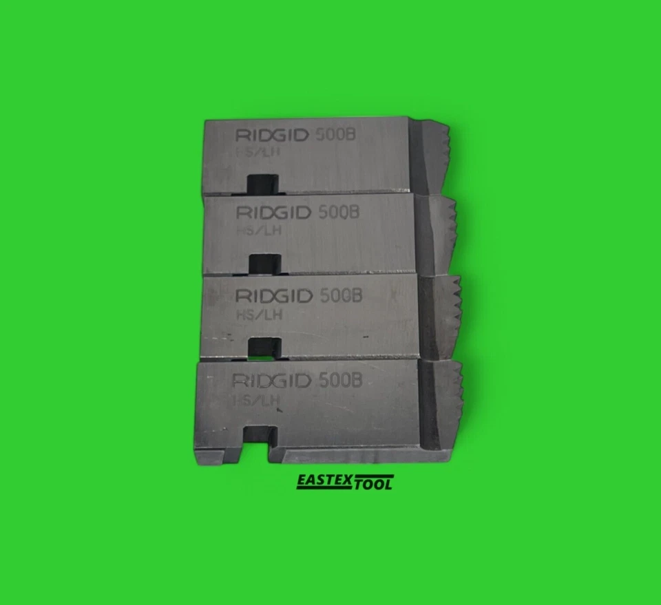 RIDGID 49920R M33-3.5 500B SERIES A, HIGHSPEED LEFTHAND PIPE DIE SET - Image 4 of 4