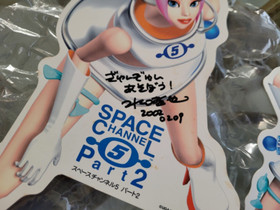 Space Channel 5 Part 2 Sega Dreamcast Japan Sealed Tetsuya Mizuguchi Signed Art