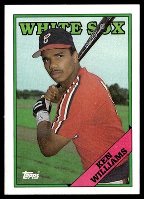 1988 Topps Ken Williams Rookie Chicago White Sox #559