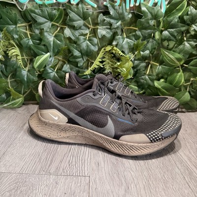 Nike Pegasus Trail 3 Men's Size 10.5  Black Khaki Running Shoes DM6161-010