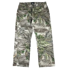 Vintage RealTree Canvas Pants Fits 34x28 Men’s Timber Camo Hunting Max-1 Print