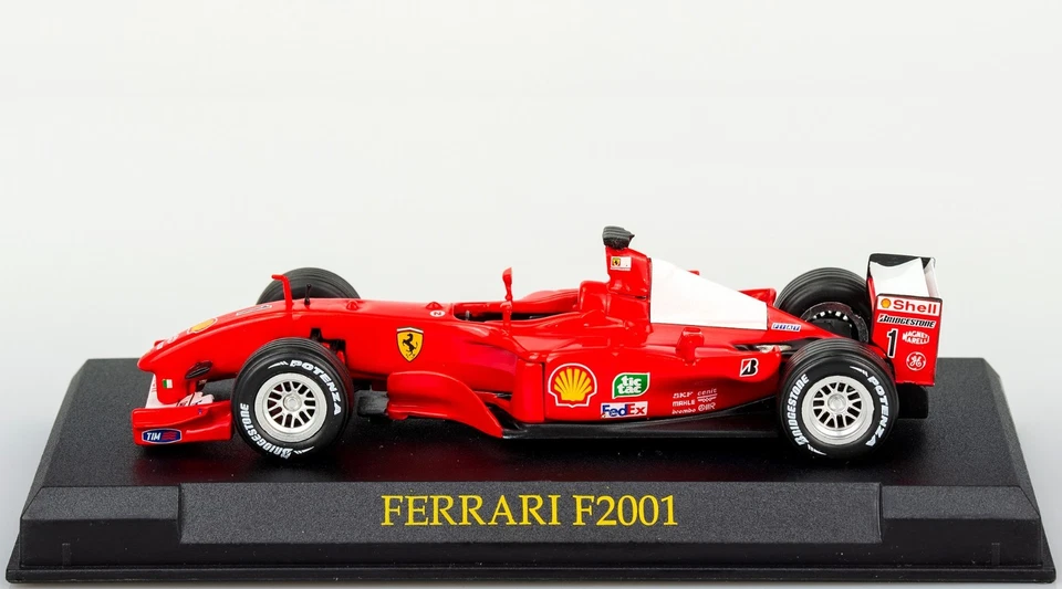 Ferrari F2001 Michael Schumacher 2001 Scala 1:43 Campione del Mondo di Formula 1 - Immagine 2 di 4