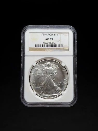 New Listing1993 American Silver Eagle - NGC MS69
