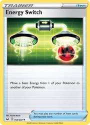 Energy Switch 162/202 Sword & Shield Base Set Uncommon Trainer