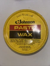 SC Johnson Paste Wax Original Formula Container 25% Full Weighs 8 Oz.