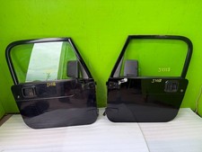 02 Jeep Wrangler Tj Lj Oem Full Hard Doors W Door Panels Mirrors Black 97-06 02 Jeep Wrangler Tj Lj Oem Full Hard Doors W Door Panels Mirrors Black 97-06