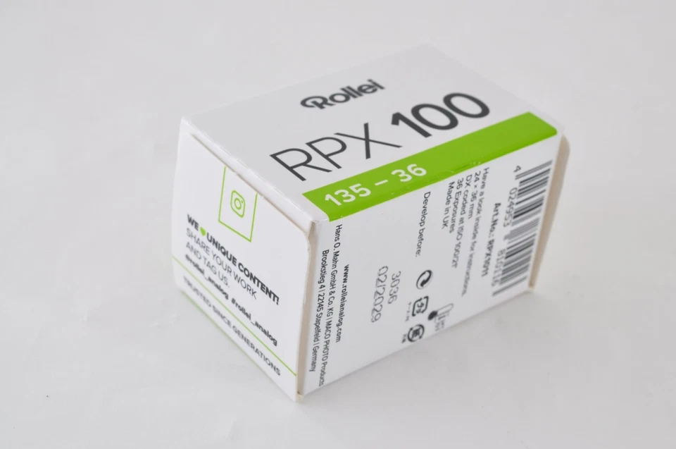 Rollei RPX 100 35 毫米黑白负片 36 有效期至 [新鲜] — 第 3/4 张图片