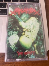SARCOFAGO the Worst CASSETTE TAPE NEW SEALED BRAZIL THRASH SEPULTURA VULCANO