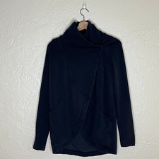 Lululemon Women's Black Rulu Rally Wrap Long Sleeve Jacket with Thumbholes Sz 4