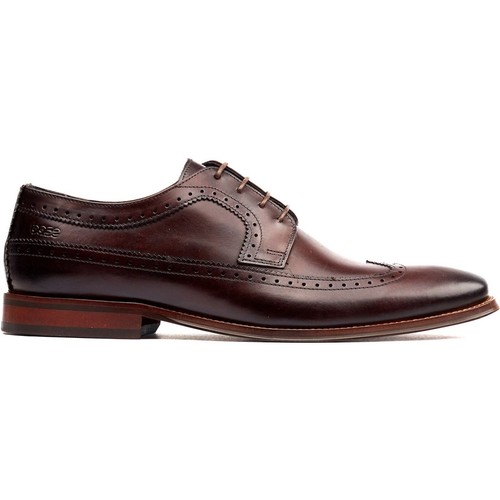 Base London Havisham Brown Mens Leather Shoes - Picture 9 of 10