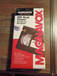 Vhs Head Cleaner Magnavox Wet System
