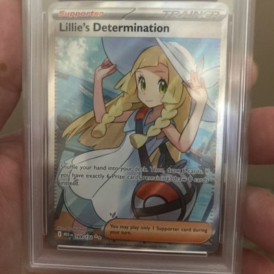 Pokémon TCG Lillie's Determination Trainer Card Holo Rare 169/132