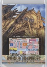 2018 Goodwin Champions World Traveler Map Relics Cologne Cathedral Germany 7ov
