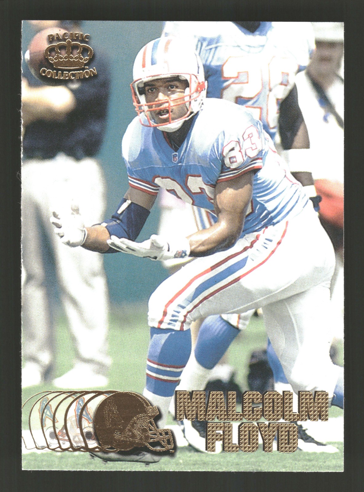 Malcolm Floyd 1997 Pacific Crown Collection #159 Tennessee Oilers