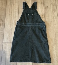 J Jill Overalls Dress Green Size 12 Stretch Cottagecore Academia Corduroy 90s