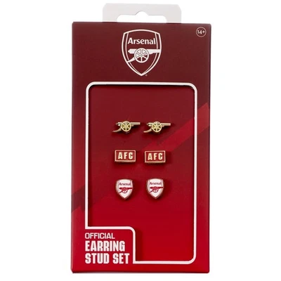 ARESNAL Arsenal Football Club Stud Earring Set of 3 Stud Earrings