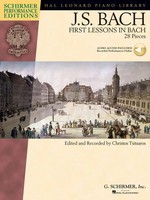 First Lessons In Bach | 28 Pieces | Christos Tsitsaros | Taschenbuch | Englisch