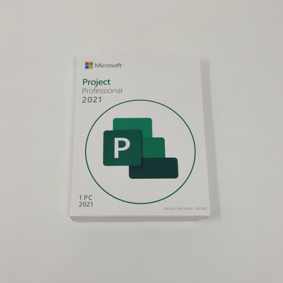 #ad Microsoft Project 2021 Professional 1 User for PC License Retail Box New Sealed $69.98