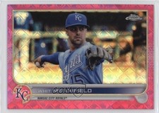 2022 Topps Chrome Logofractor Edition Pink Refractor 170/199 Whit Merrifield 1q8