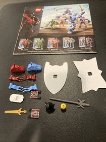 LEGO Castle: The Grand Tournament (8779) Incomplete Set - Manual Parts Flag Only