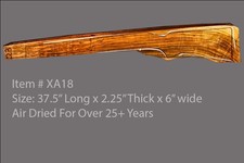 English walnut rifle gunstock blank , xa18