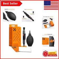 4-in-1 Camera Lens Cleaning Kit for DSLR: Includes Bower Microfiber Cloths